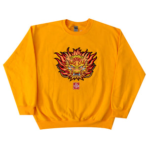 黃龍 The Yellow Dragon Embroidery Crewneck Sweater