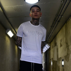 MAINTAIN &PERSEVERE T-Shirt White