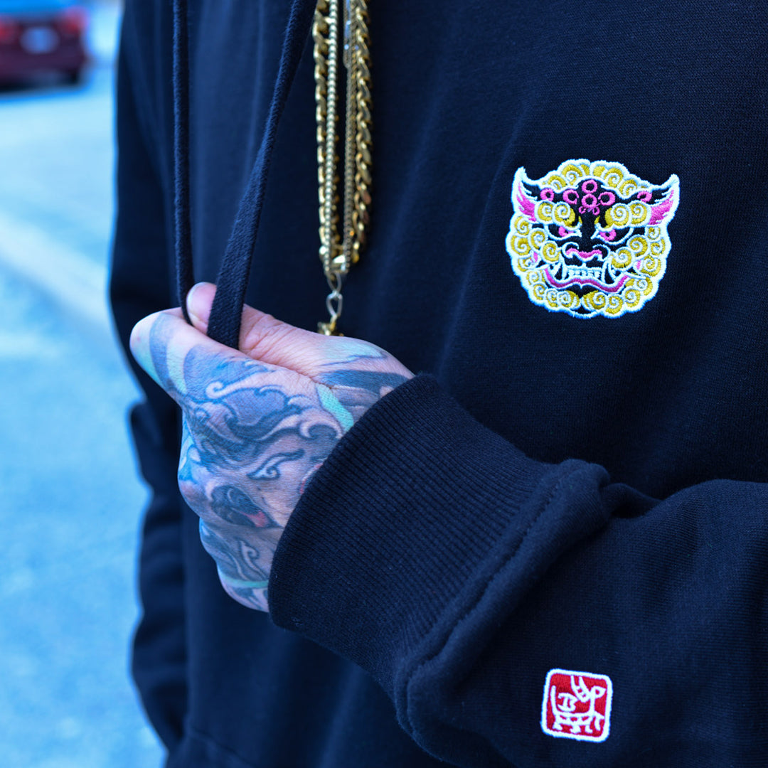 唐獅子 Shishi Essential Embroidery Hoodie