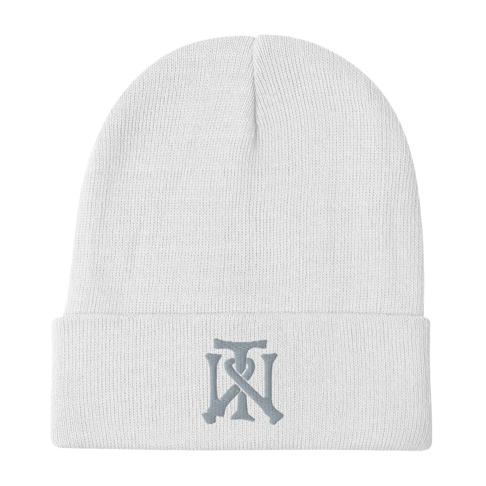 WT Bone Monogram Toque White