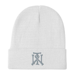 WT Bone Monogram Toque White