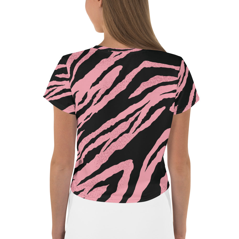 Crossbones Tiger Croptop