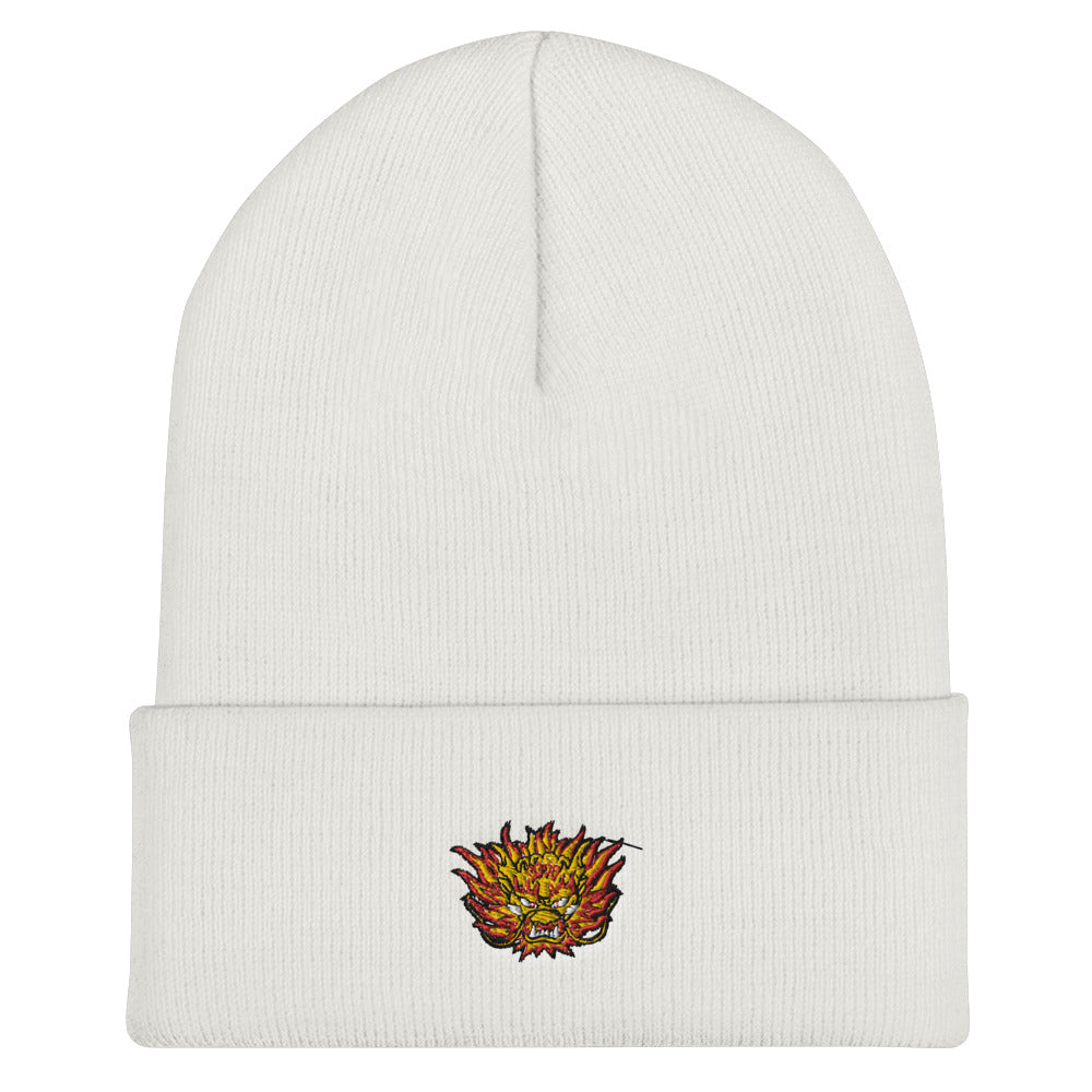 黃龍 The Yellow Dragon Embroidery Beanie