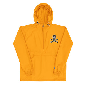 Crossbones Embroidered Champion Packable Jacket