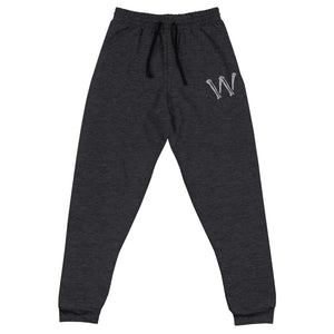 "W" Bones Embroidery Joggers