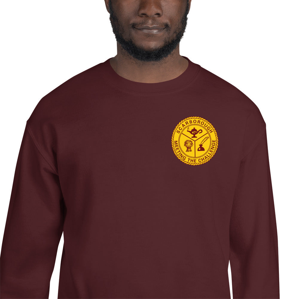 Crest crew 2024 neck sweatshirt